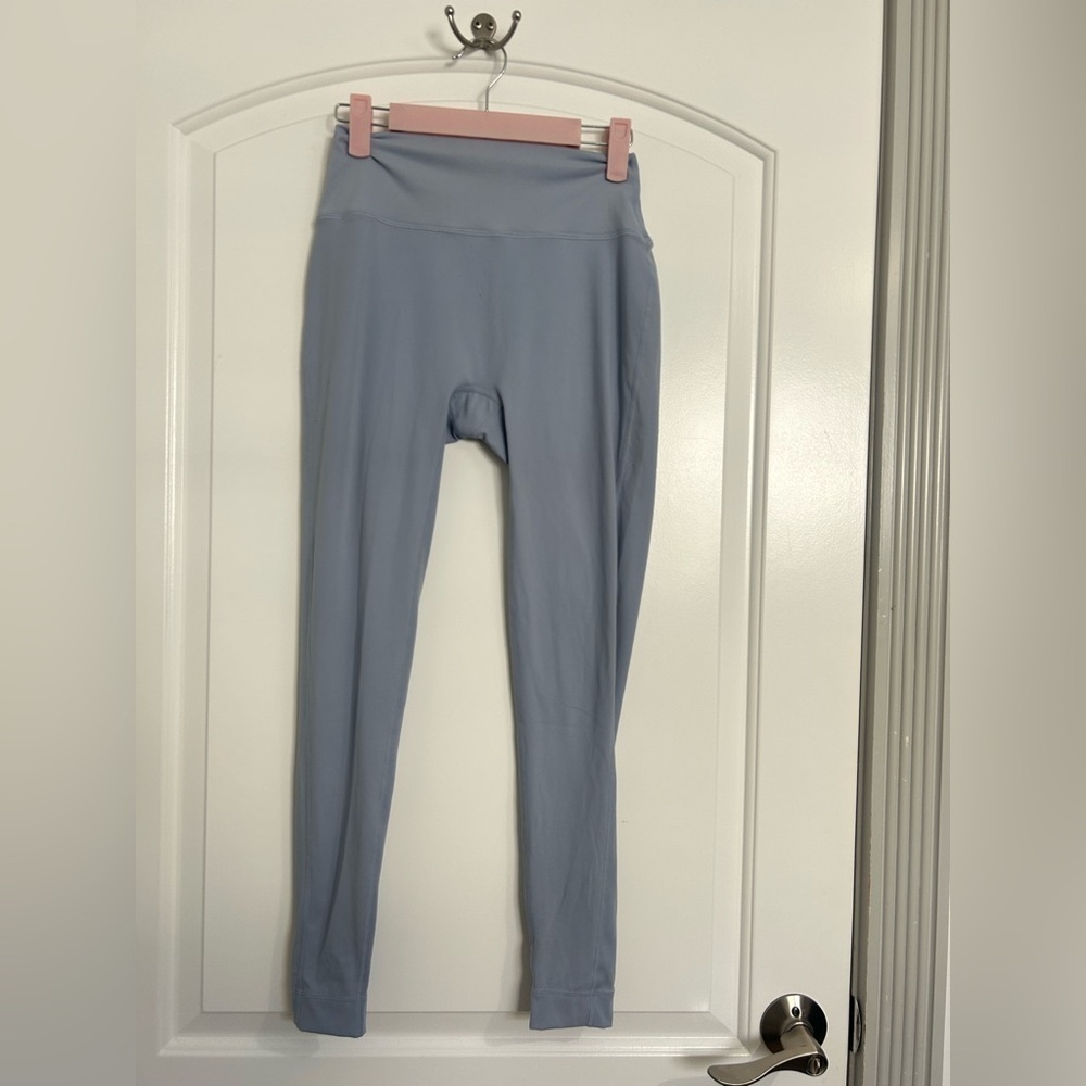 Set Active SportBody Light Blue High-Waisted Leggings size medium athleisure - Picture 3 of 9